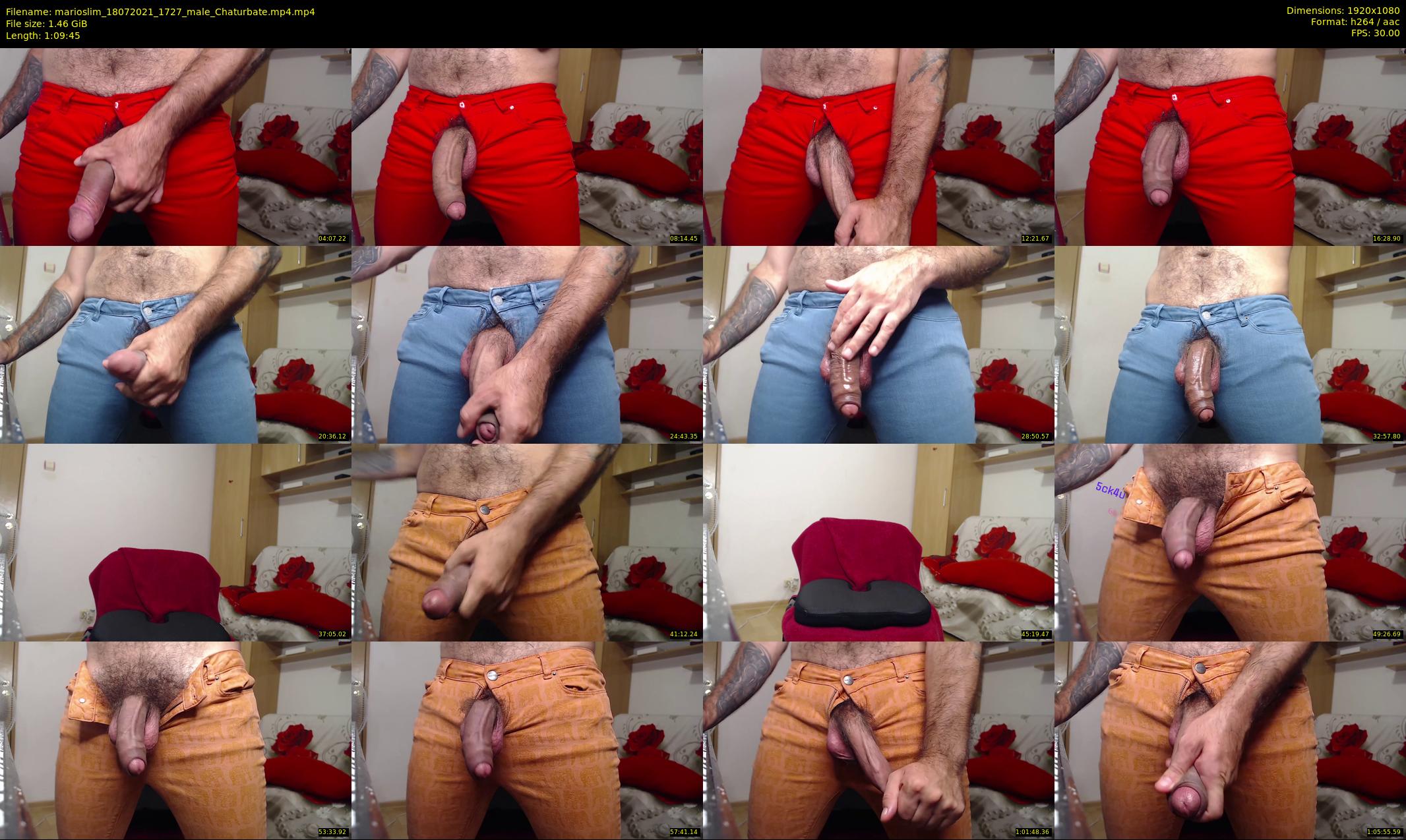 marioslim — 70 minute Chaturbate male cam show recording, 1080p, Jul 18, 2021