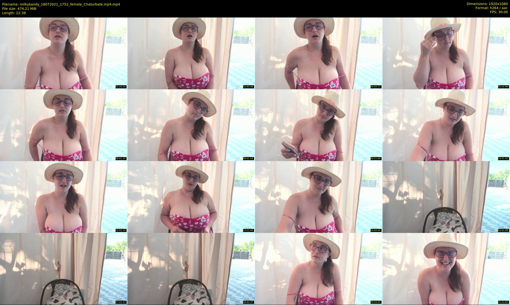 milkykandy — 23 minute Chaturbate female cam show recording, 1080p, Jul 18, 2021