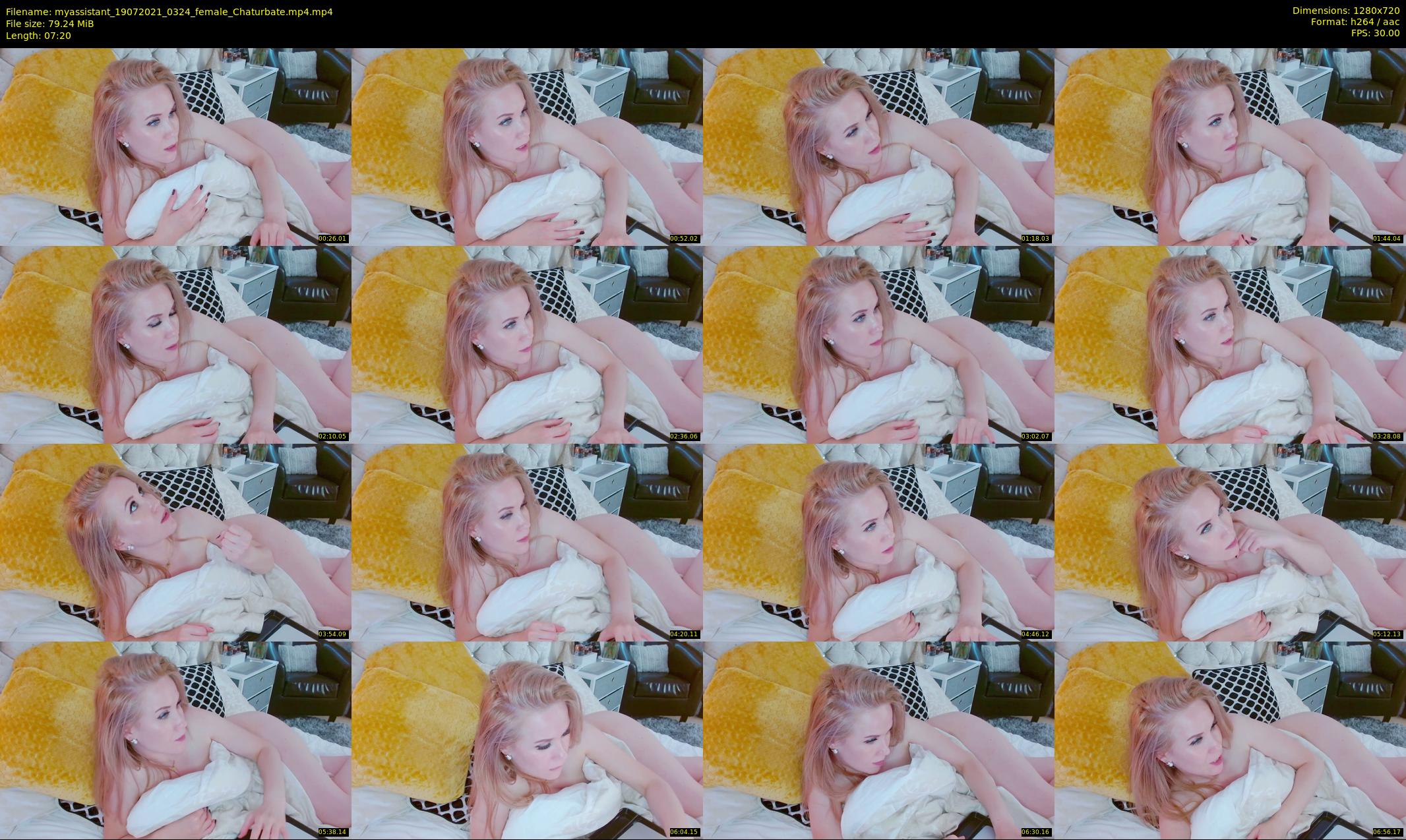 myassistant — 8 minute Chaturbate female cam show recording, 720p, Jul 19, 2021