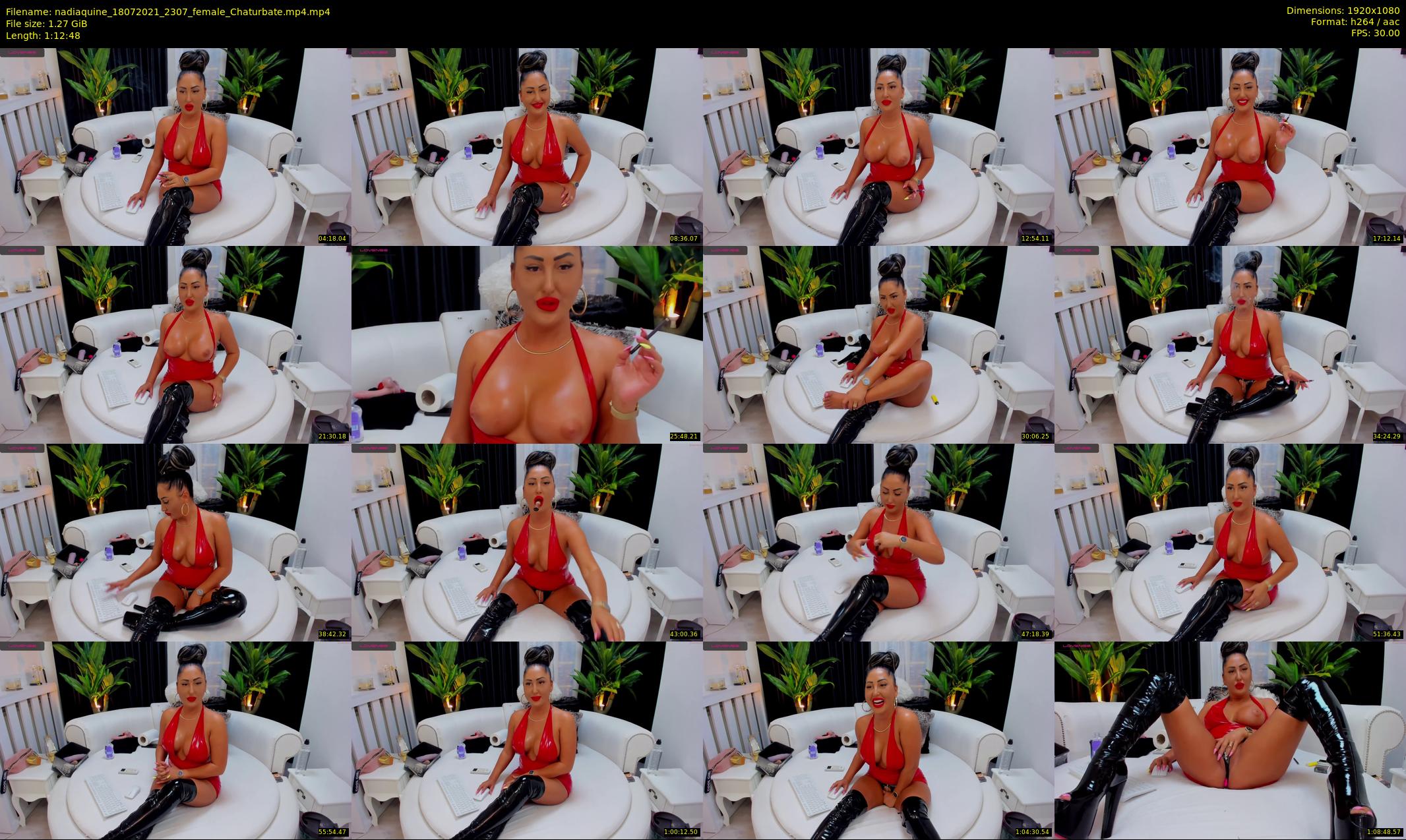 nadiaquine — 73 minute Chaturbate female cam show recording, 1080p, Jul 18, 2021