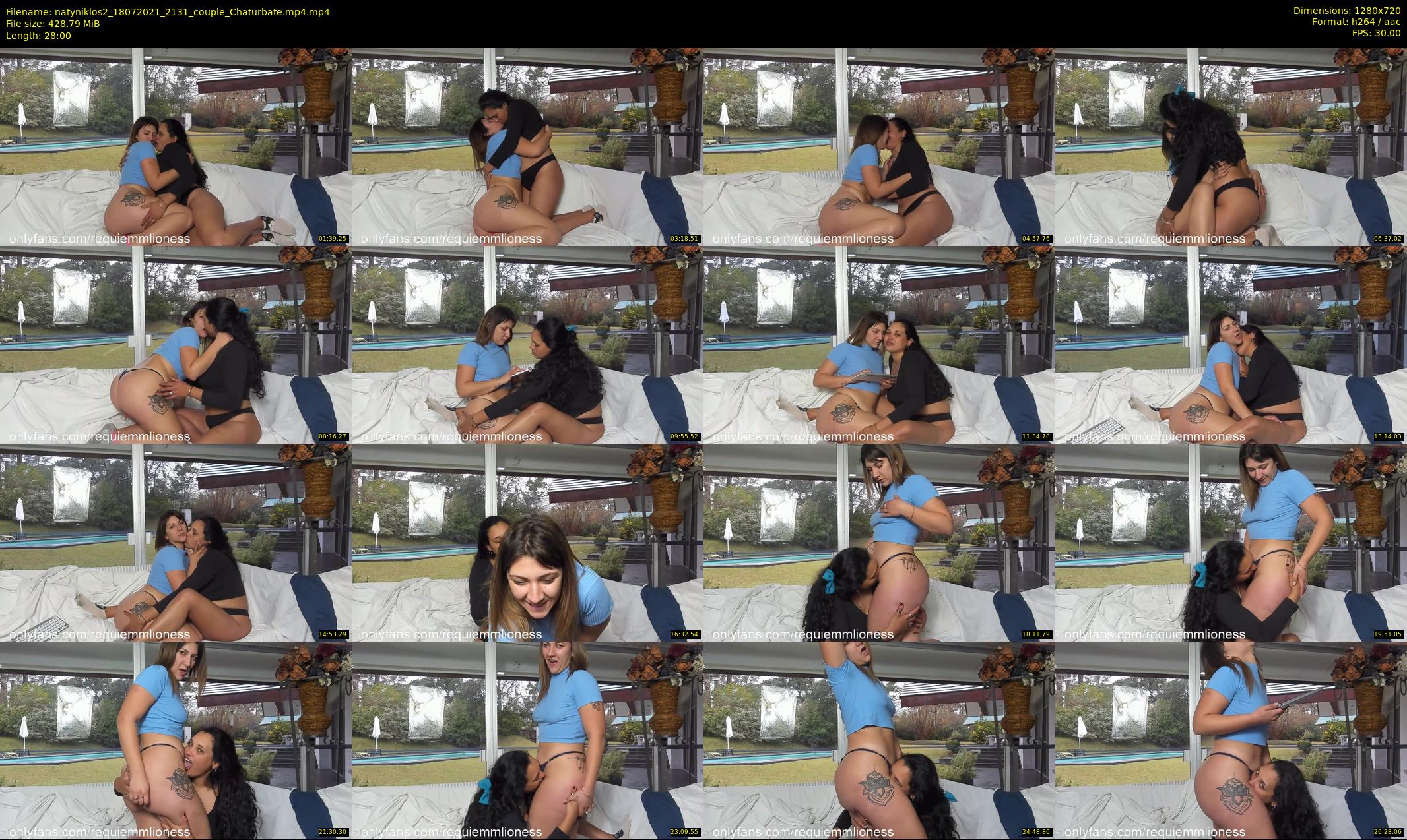 natyniklos2 — 28 minute Chaturbate couple cam show recording, 720p, Jul 18, 2021