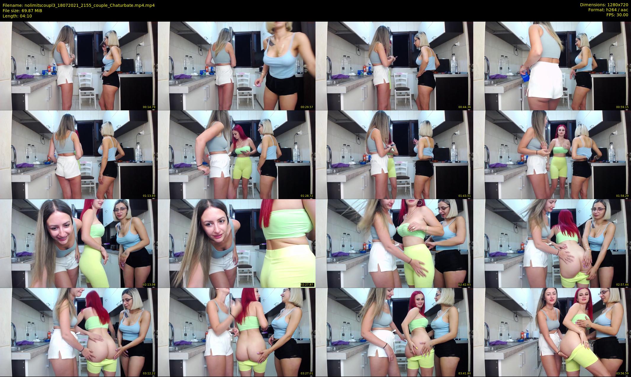 nolimitscoupl3 — 5 minute Chaturbate couple cam show recording, 720p, Jul 18, 2021