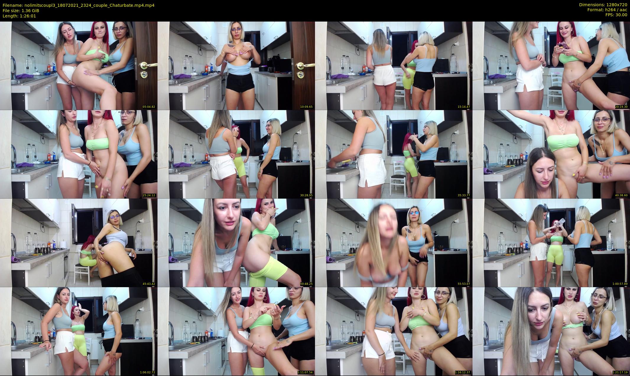 nolimitscoupl3 — 87 minute Chaturbate couple cam show recording, 720p, Jul 18, 2021
