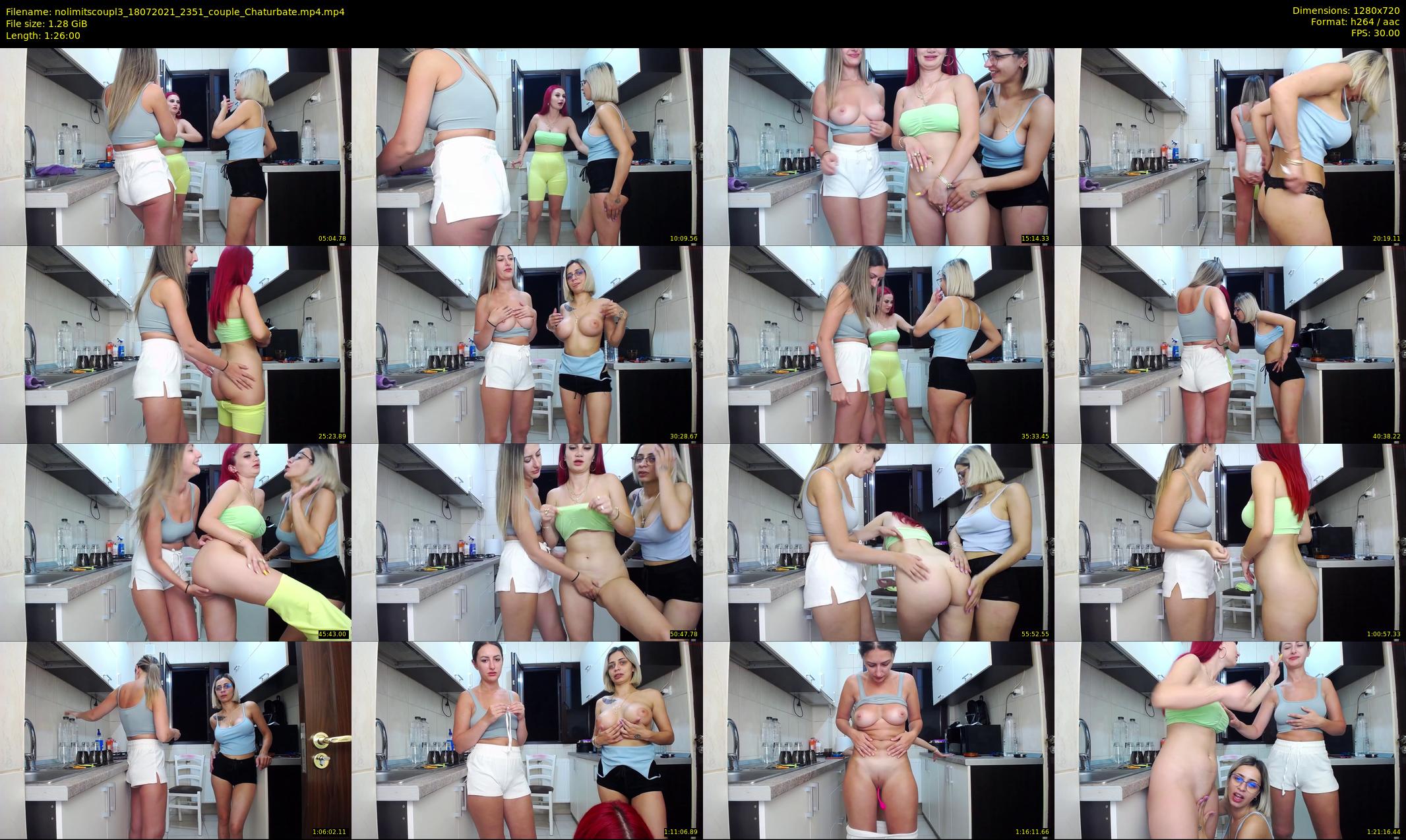 nolimitscoupl3 — 86 minute Chaturbate couple cam show recording, 720p, Jul 18, 2021