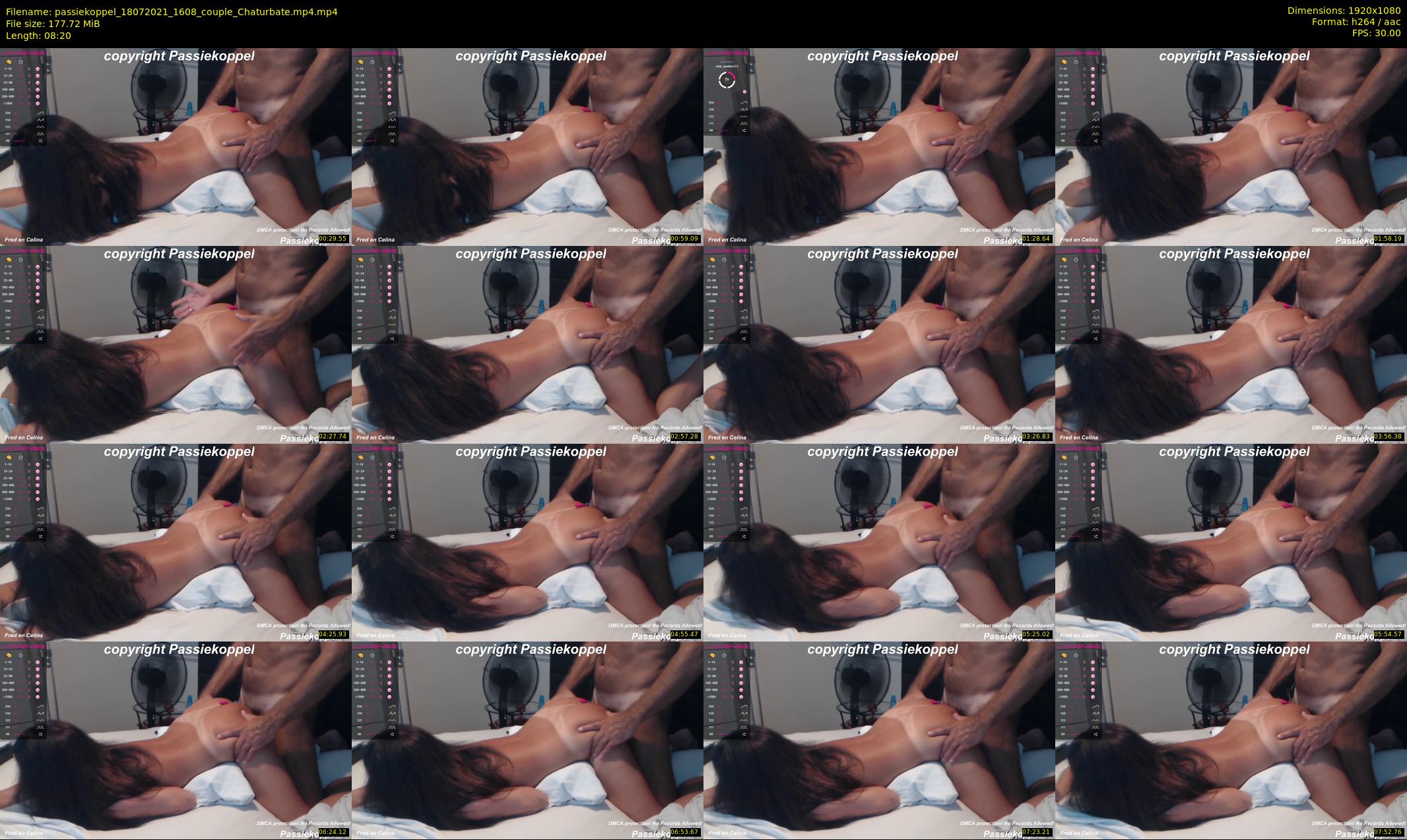 passiekoppel — 9 minute Chaturbate couple cam show recording, 1080p, Jul 18, 2021