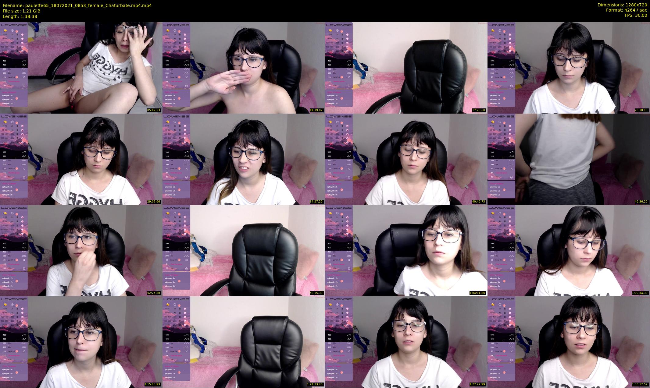 paulette65 — 99 minute Chaturbate female cam show recording, 720p, Jul 18, 2021