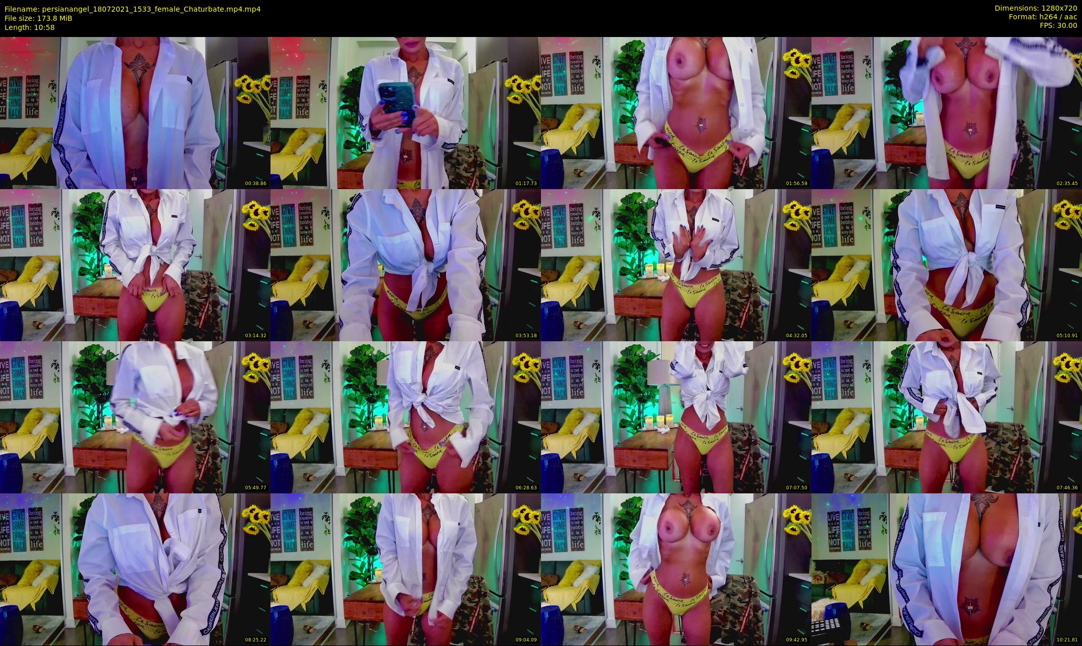 persianangel — 11 minute Chaturbate female cam show recording, 720p, Jul 18, 2021