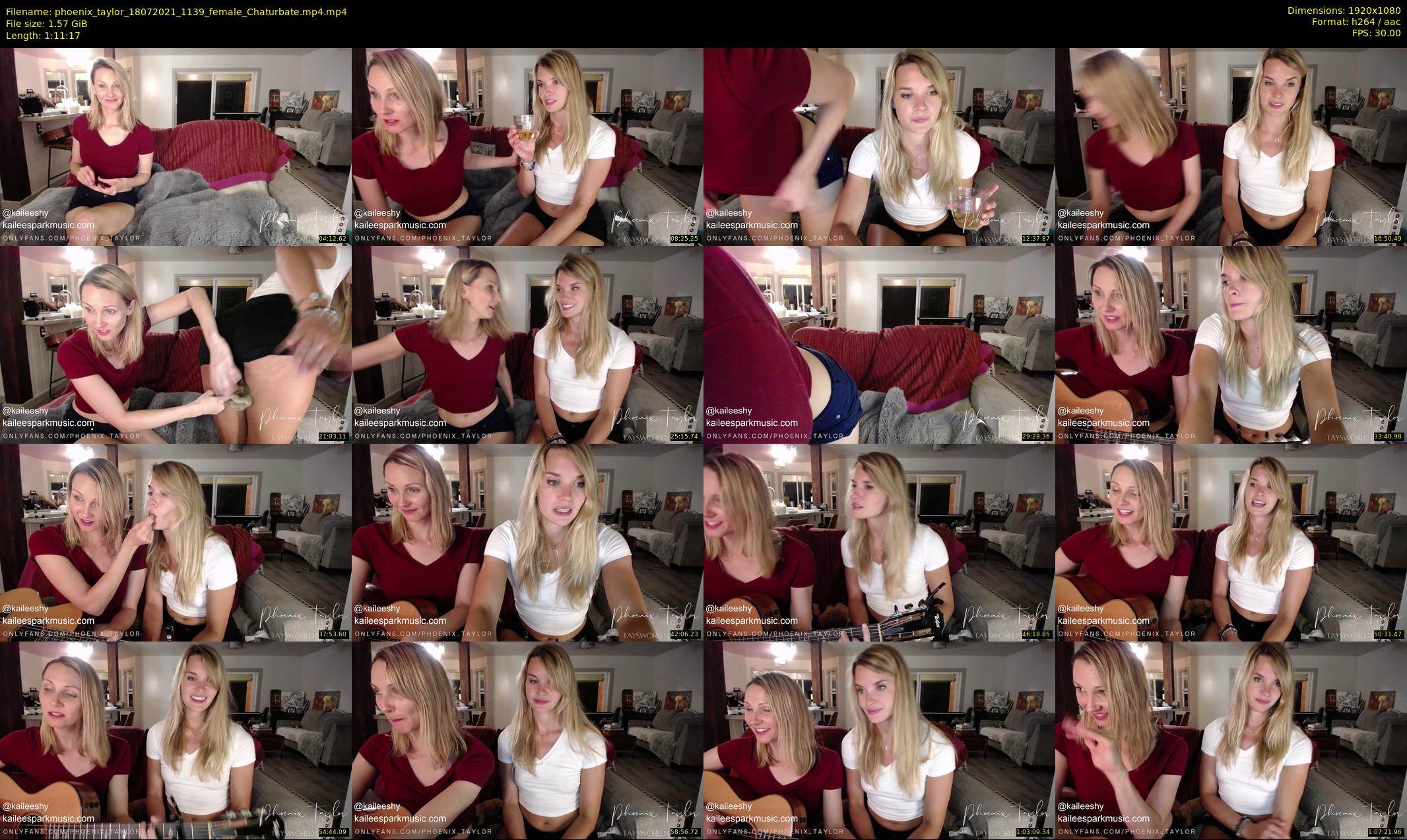 phoenix_taylor — 72 minute Chaturbate female cam show recording, 1080p, Jul 18, 2021