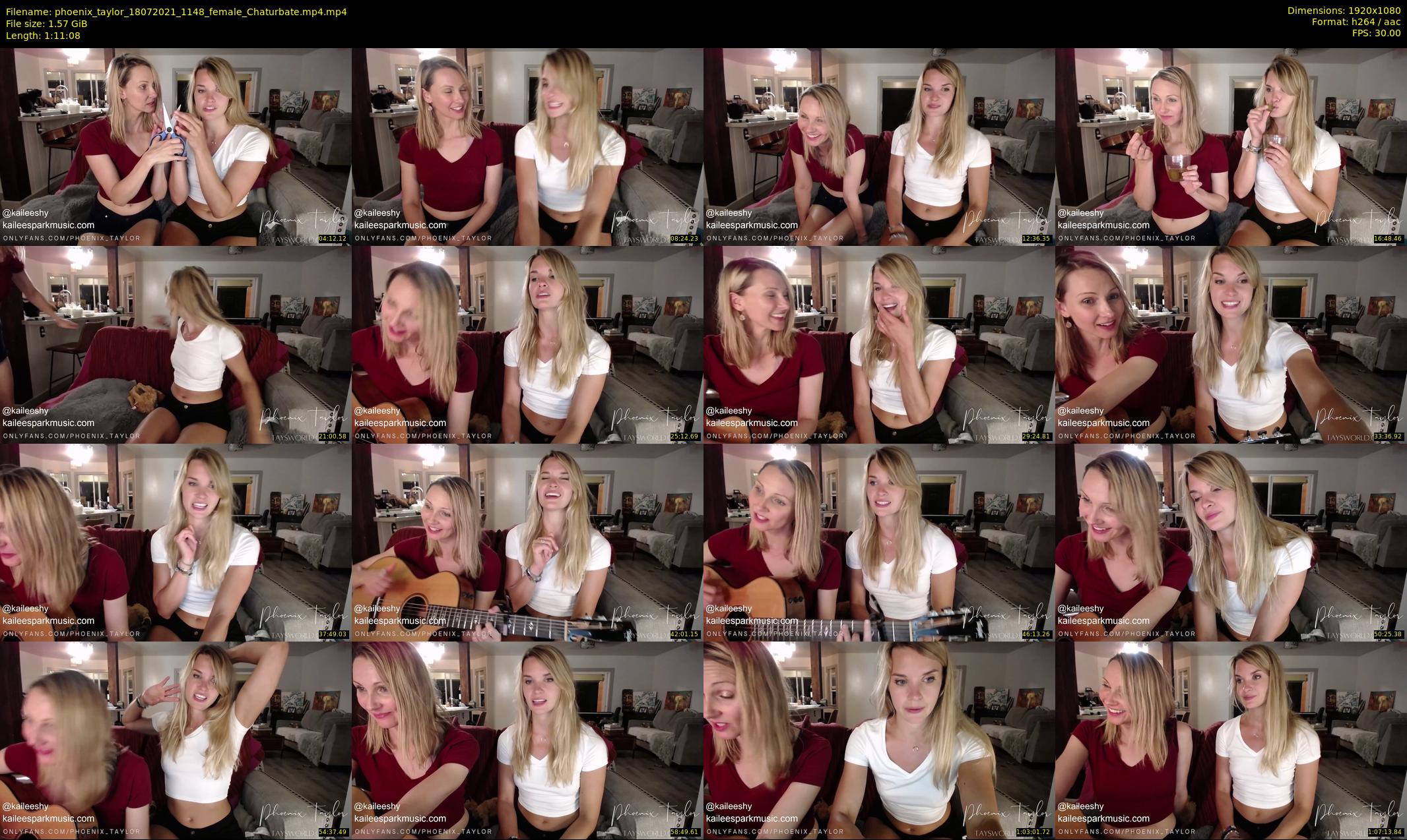 phoenix_taylor — 72 minute Chaturbate female cam show recording, 1080p, Jul 18, 2021