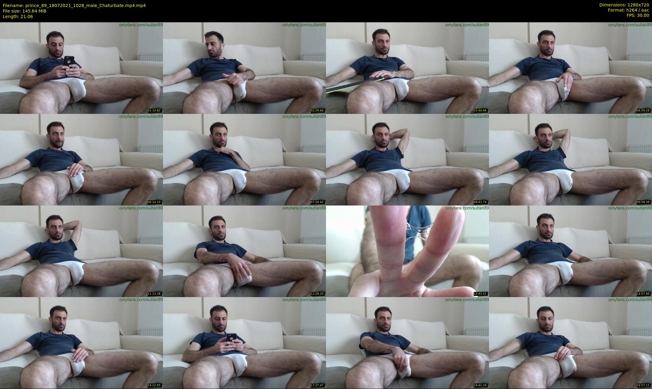 prince_89 — 22 minute Chaturbate male cam show recording, 720p, Jul 18, 2021