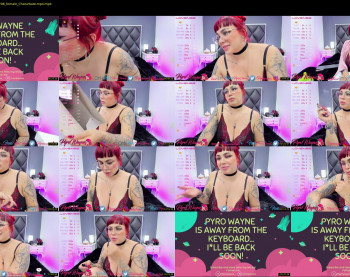 pyrowayne — 75 minute Chaturbate female cam show recording, 1080p, Jul 18, 2021