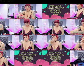 pyrowayne — 74 minute Chaturbate female cam show recording, 1080p, Jul 18, 2021
