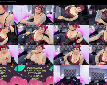 pyrowayne — 75 minute Chaturbate female cam show recording, 1080p, Jul 18, 2021