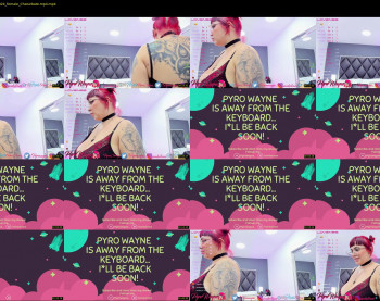 pyrowayne — 3 minute Chaturbate female cam show recording, 1080p, Jul 18, 2021