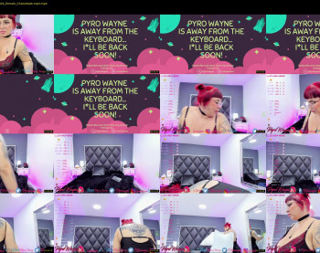 pyrowayne — 25 minute Chaturbate female cam show recording, 1080p, Jul 18, 2021