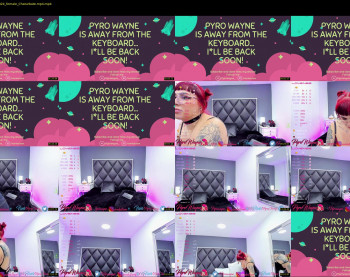 pyrowayne — 23 minute Chaturbate female cam show recording, 1080p, Jul 18, 2021