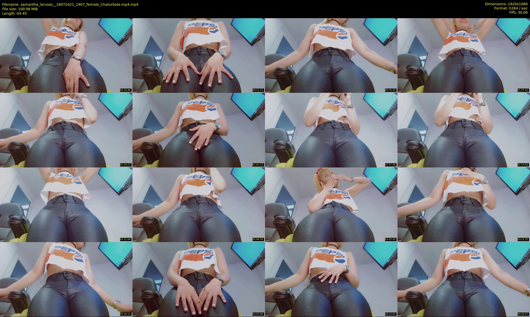 samantha_larusso_ — 5 minute Chaturbate couple cam show recording, 1080p, Jul 18, 2021