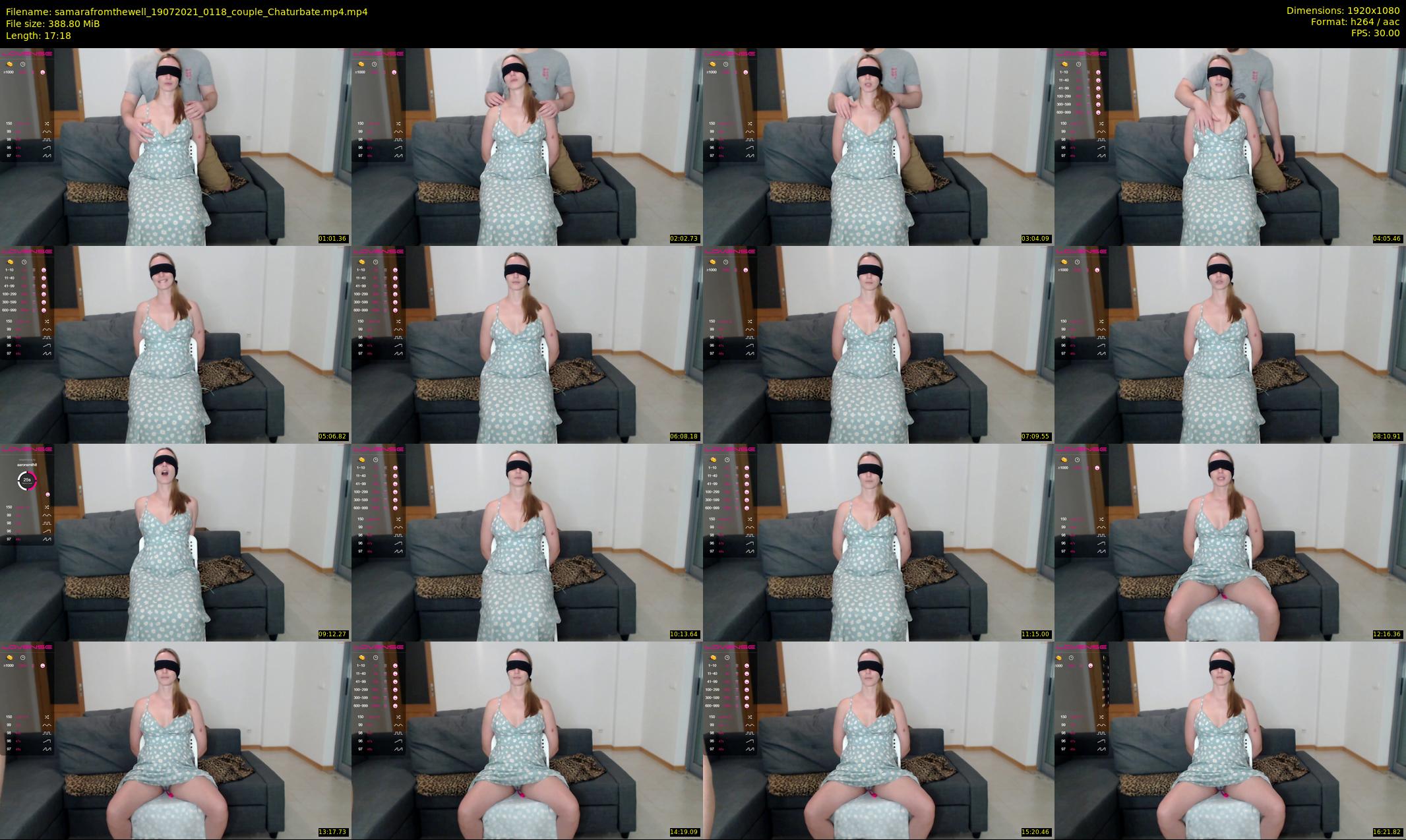 samarafromthewell — 18 minute Chaturbate female cam show recording, 1080p, Jul 19, 2021