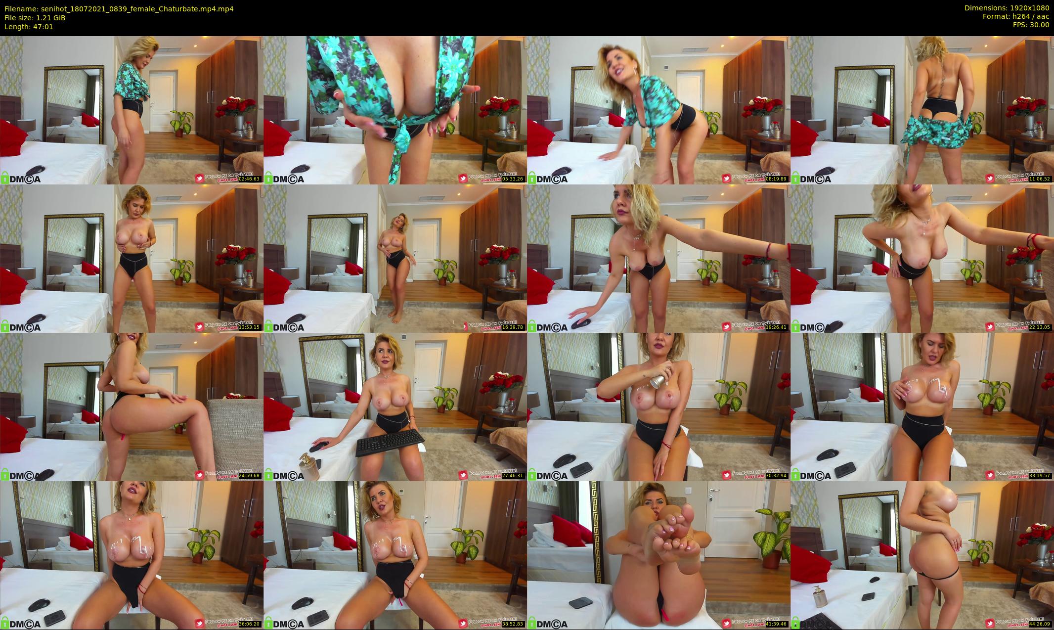 senihot — 48 minute Chaturbate female cam show recording, 1080p, Jul 18, 2021