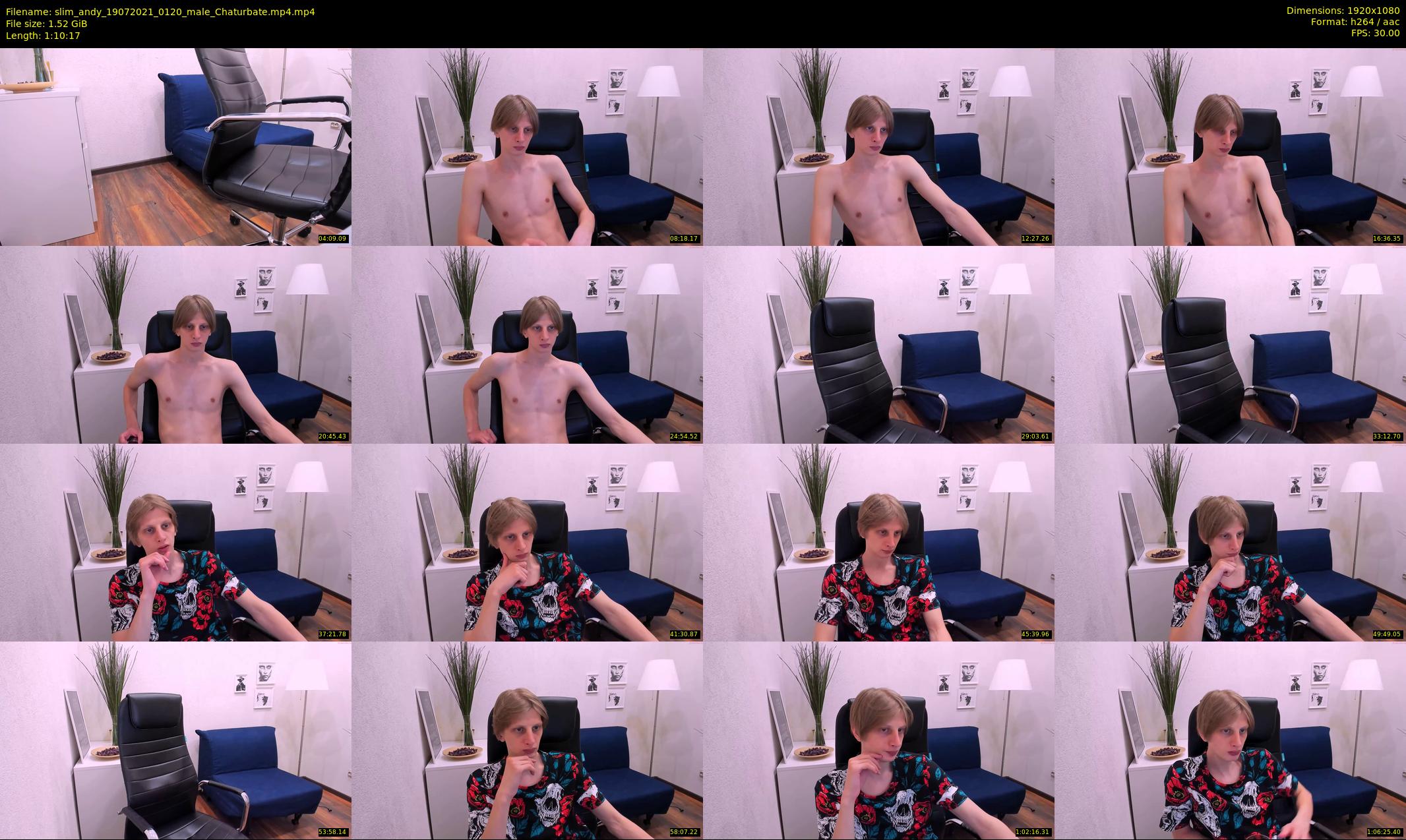 slim_andy — 71 minute Chaturbate male cam show recording, 1080p, Jul 19, 2021