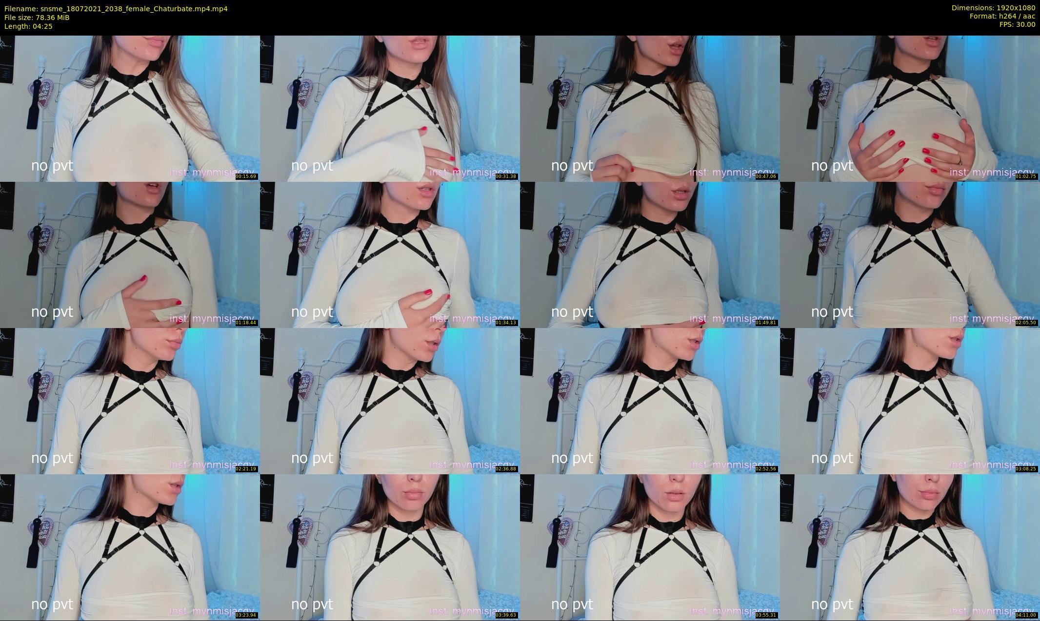 snsme — 5 minute Chaturbate female cam show recording, 1080p, Jul 18, 2021