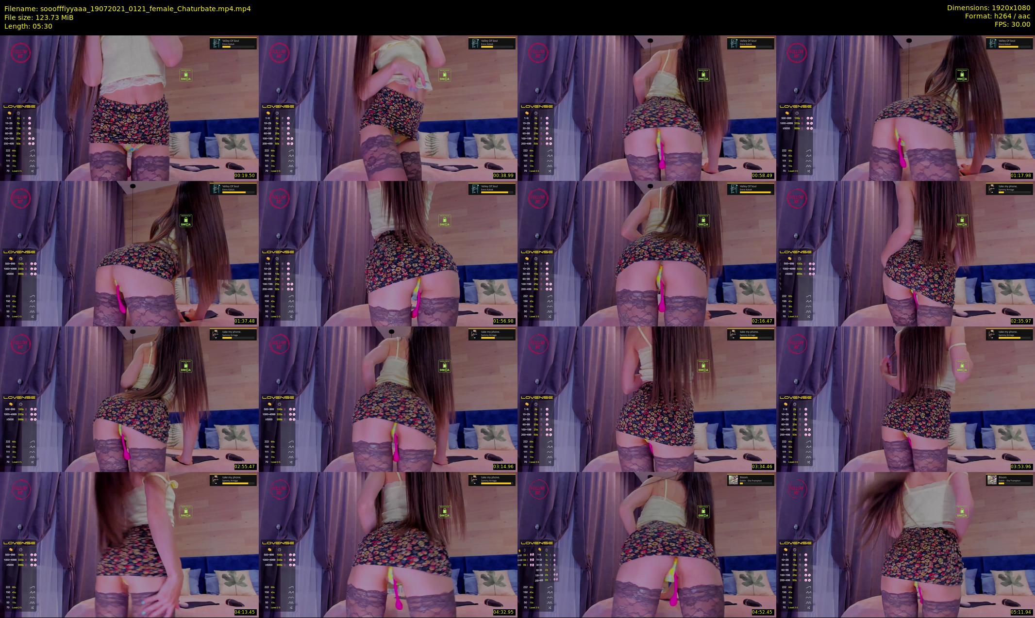 sooofffiyyaaa — 6 minute Chaturbate female cam show recording, 1080p, Jul 19, 2021