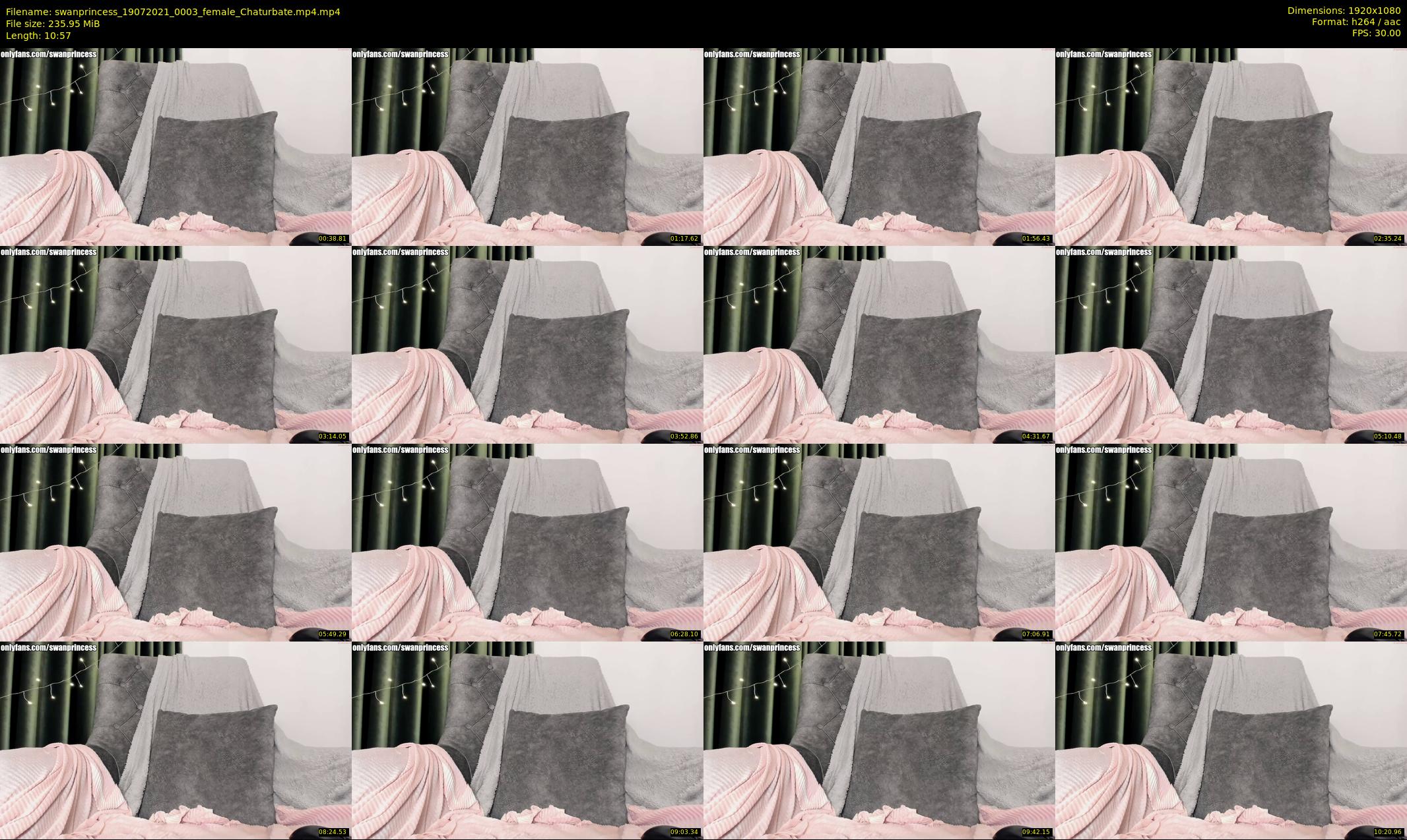 swanprincess — 11 minute Chaturbate female cam show recording, 1080p, Jul 19, 2021