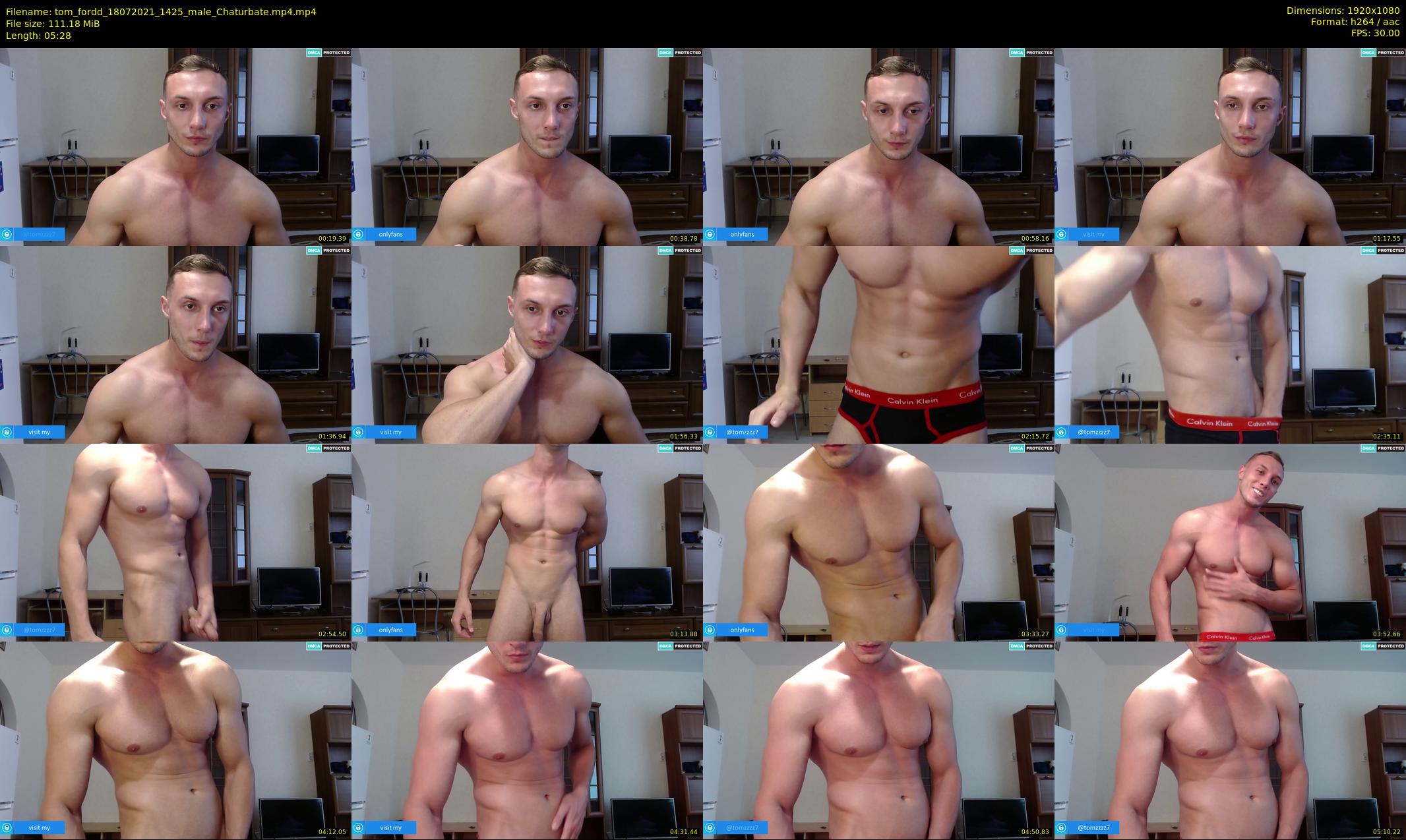 tom_fordd — 6 minute Chaturbate male cam show recording, 1080p, Jul 18, 2021