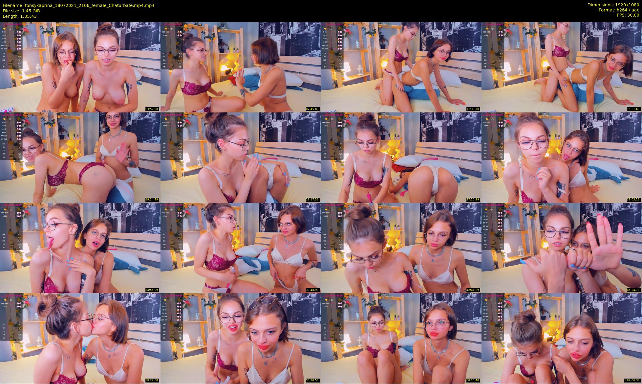tonsykaprina — 66 minute Chaturbate couple cam show recording, 1080p, Jul 18, 2021