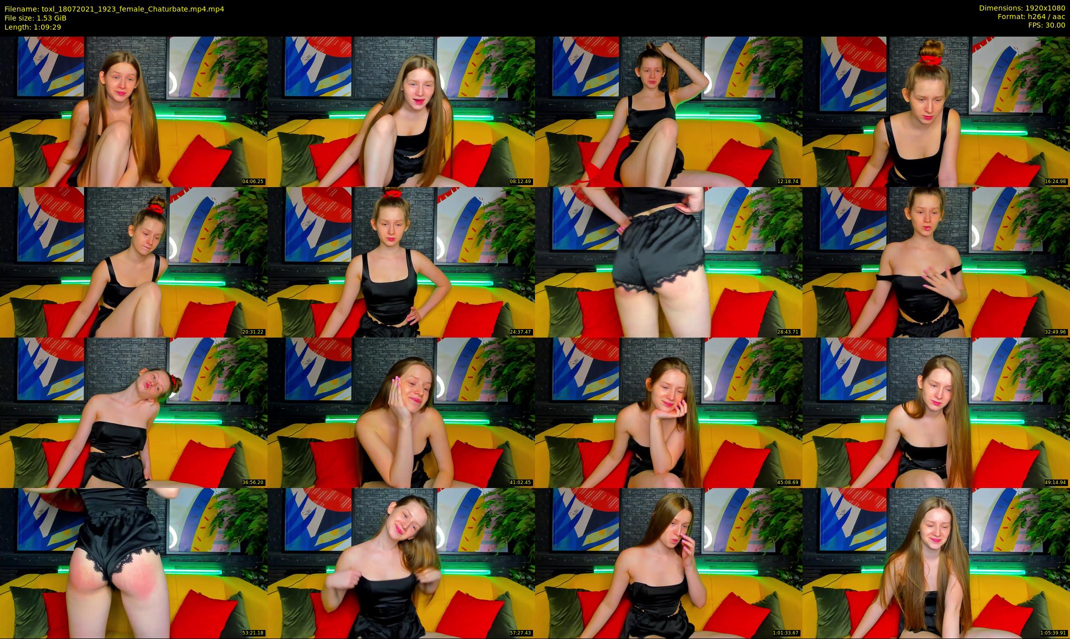 toxl — 70 minute Chaturbate female cam show recording, 1080p, Jul 18, 2021