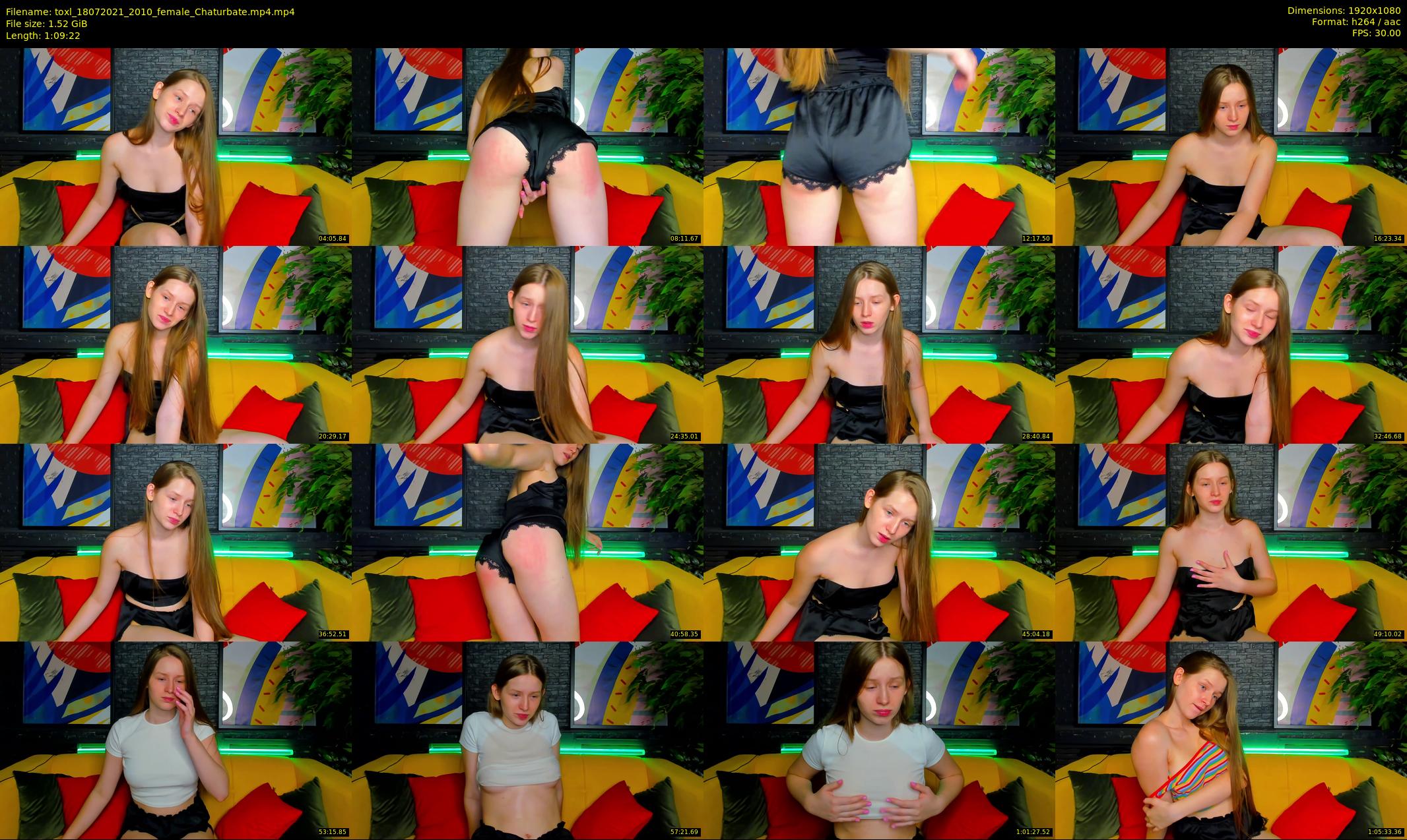 toxl — 70 minute Chaturbate female cam show recording, 1080p, Jul 18, 2021