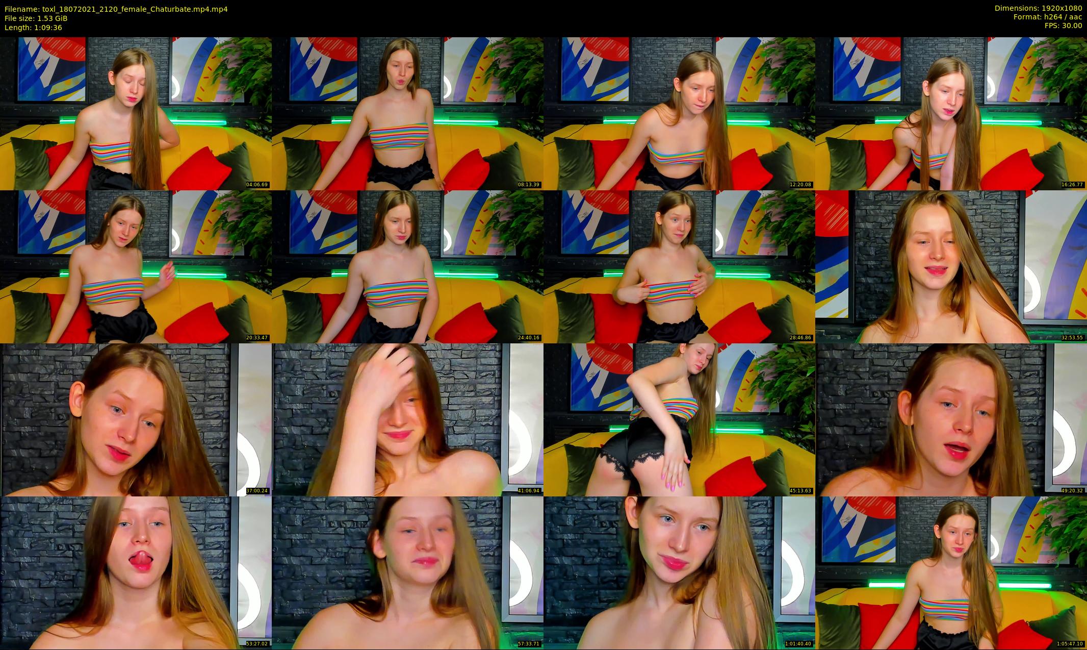 toxl — 70 minute Chaturbate female cam show recording, 1080p, Jul 18, 2021