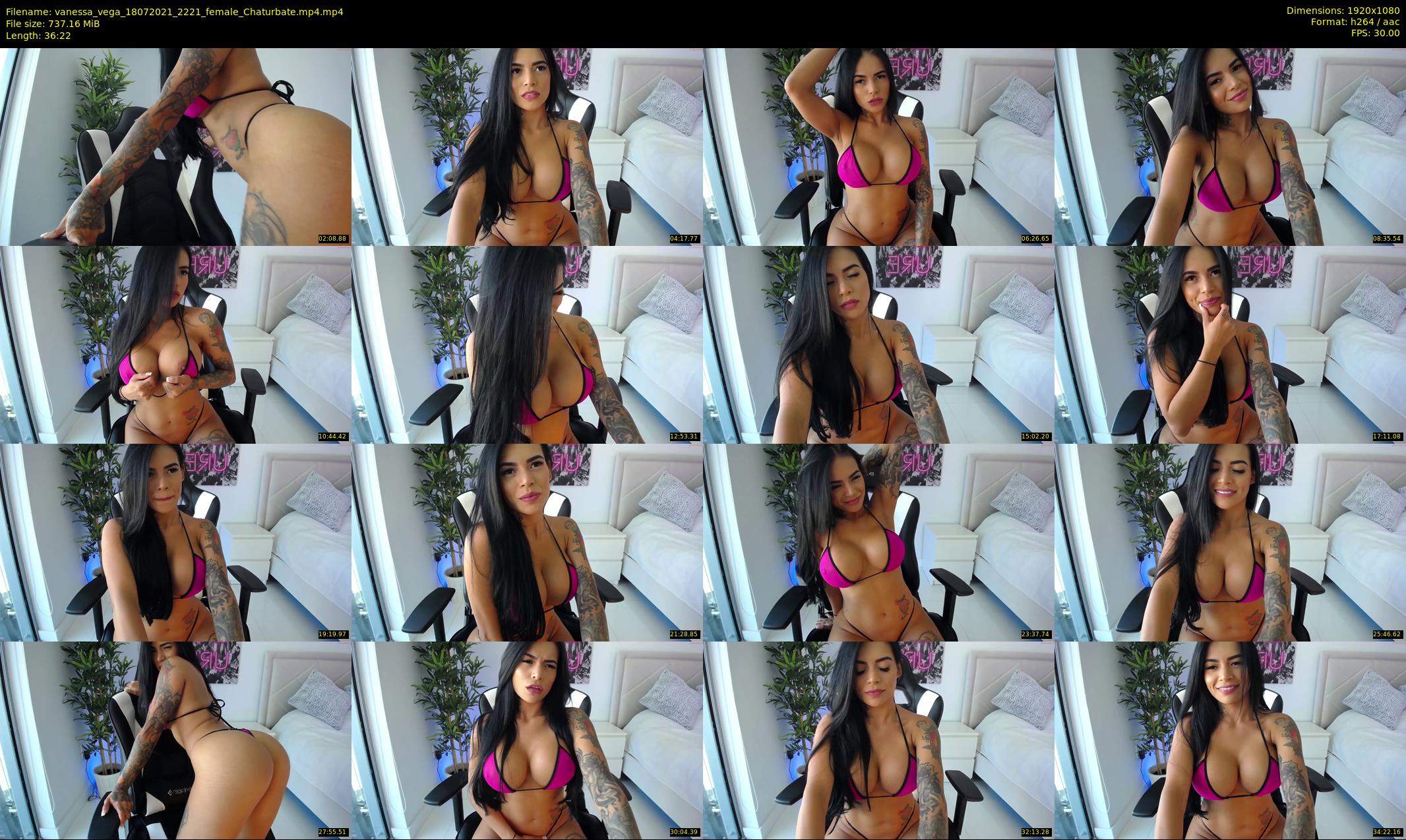 vanessa_vega — 37 minute Chaturbate female cam show recording, 1080p, Jul 18, 2021