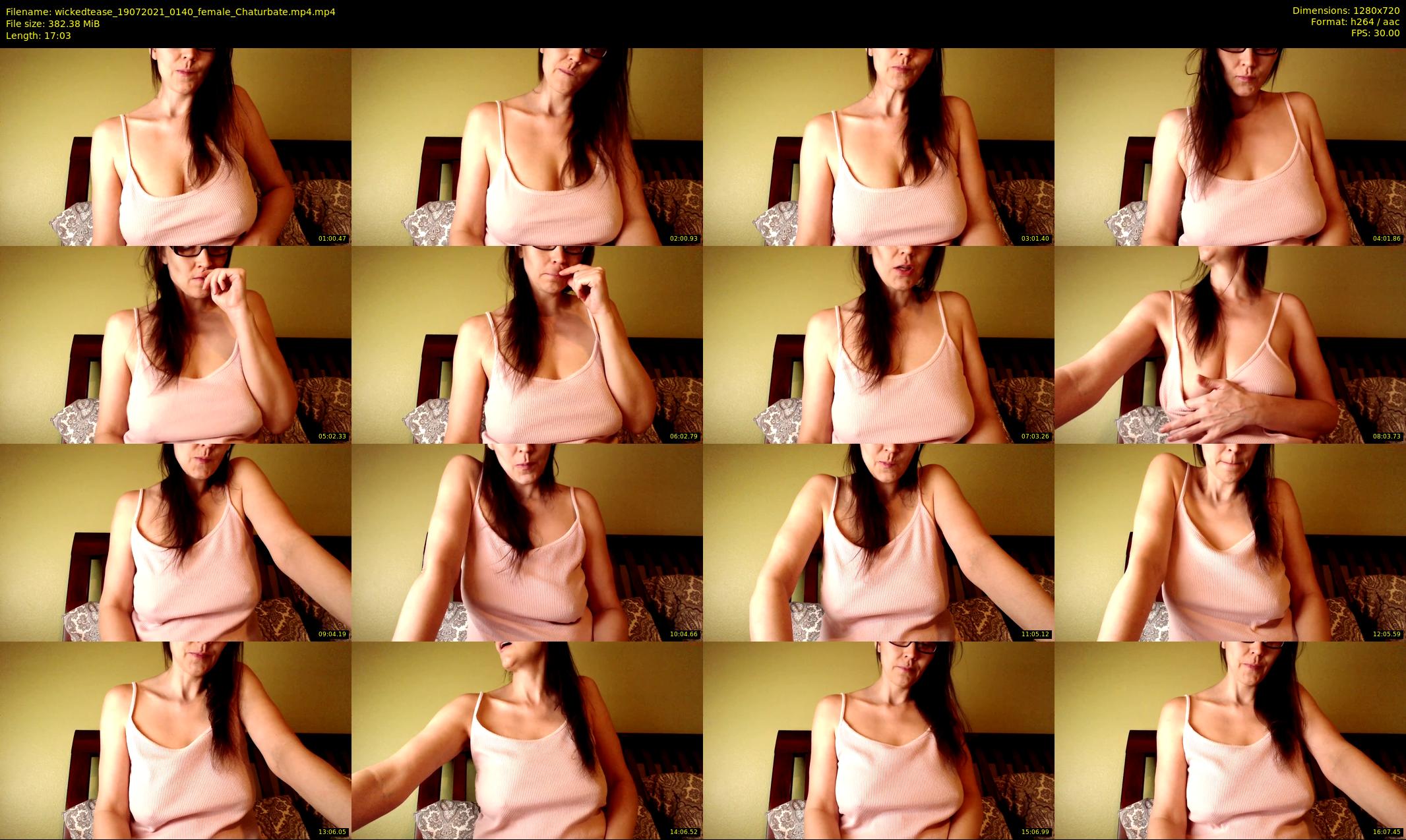 wickedtease — 18 minute Chaturbate female cam show recording, 720p, Jul 19, 2021