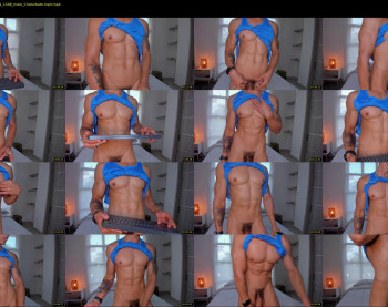 aaronmagnum — 45 minute Chaturbate male cam show recording, 720p, Jul 19, 2021