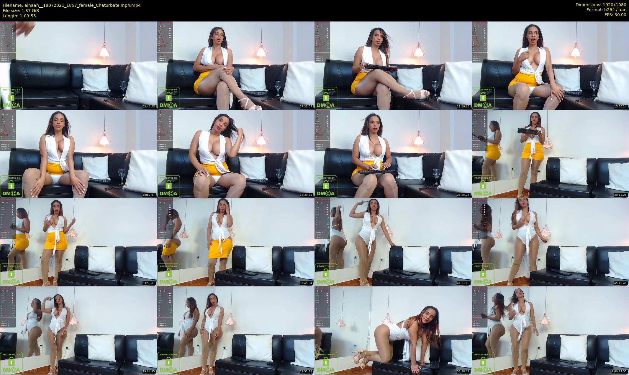 ainaah_ — 64 minute Chaturbate female cam show recording, 1080p, Jul 19, 2021