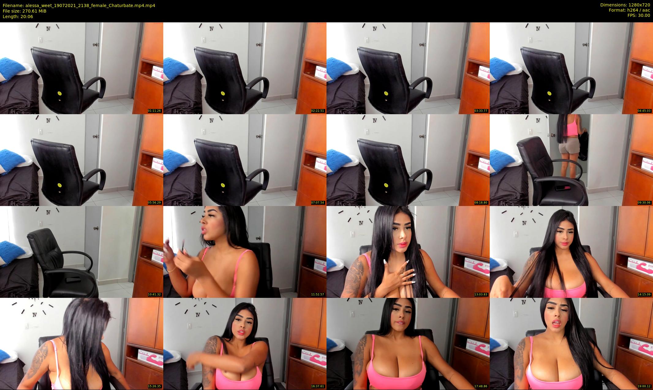 alessa_weet — 21 minute Chaturbate female cam show recording, 720p, Jul 19, 2021
