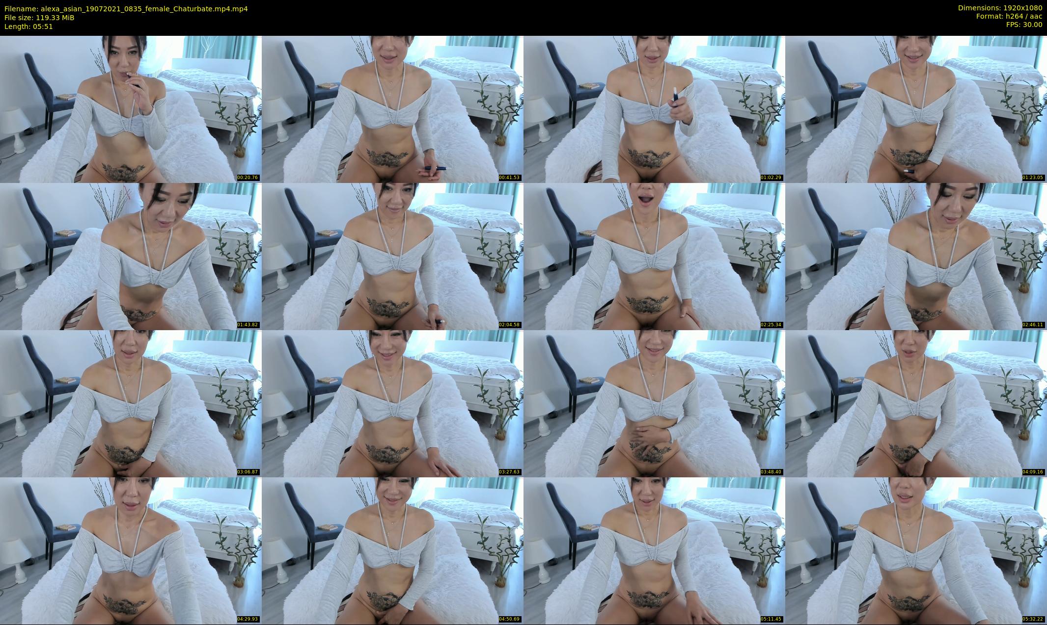alexa_asian — 6 minute Chaturbate female cam show recording, 1080p, Jul 19, 2021