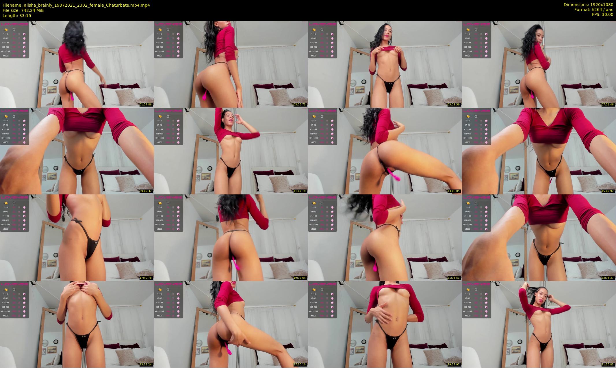 alisha_brainly — 34 minute Chaturbate female cam show recording, 1080p, Jul 19, 2021