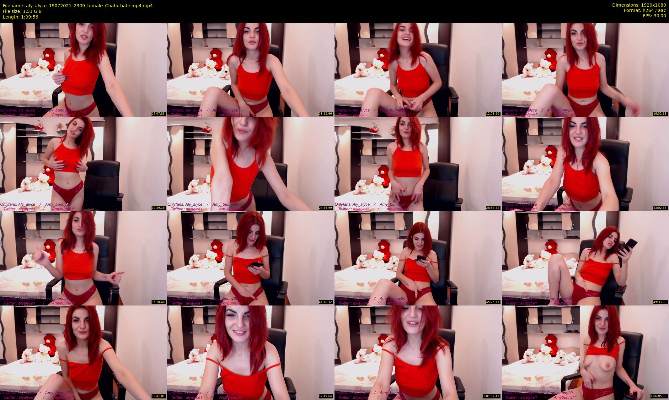aly_alyce — 70 minute Chaturbate female cam show recording, 1080p, Jul 19, 2021