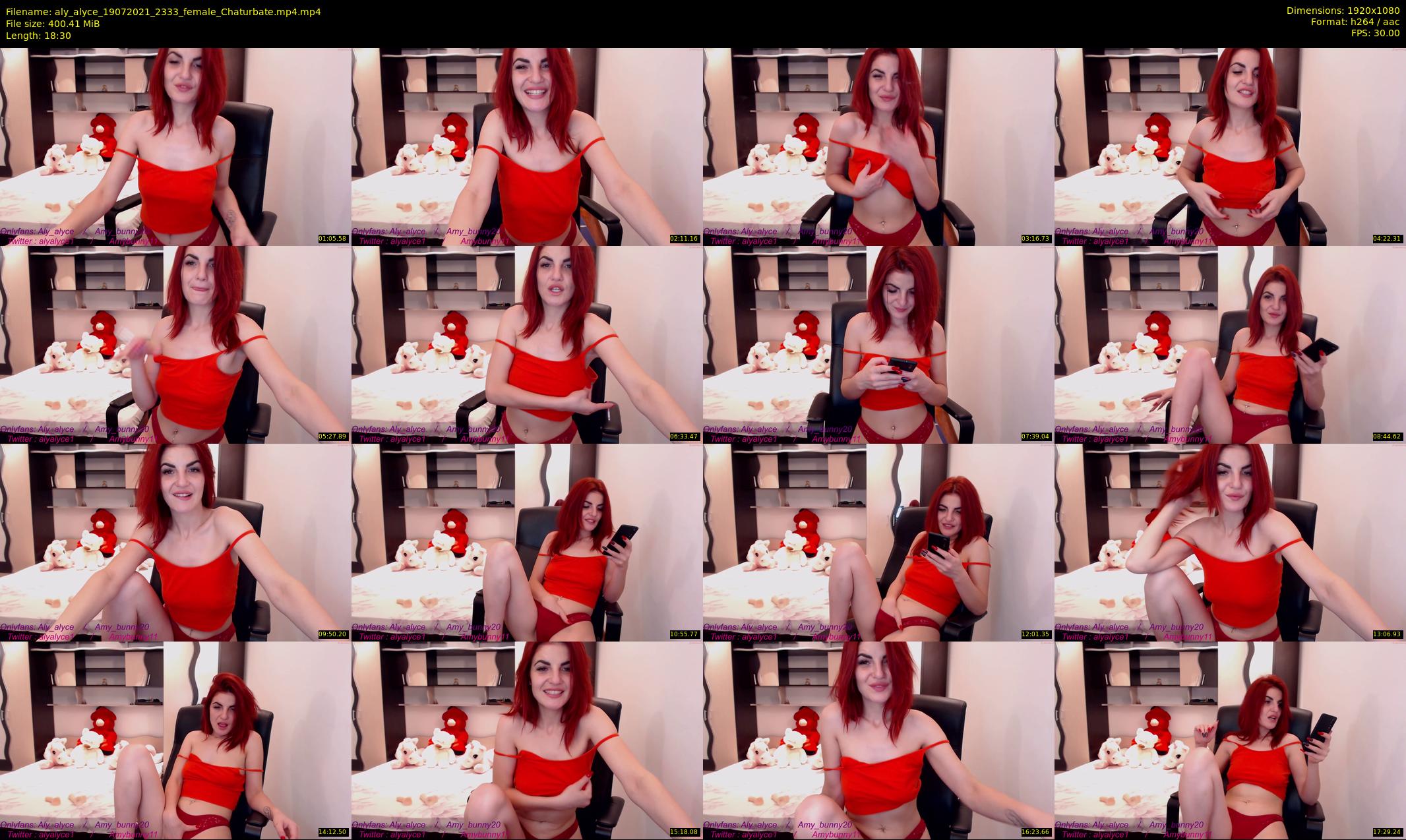 aly_alyce — 19 minute Chaturbate female cam show recording, 1080p, Jul 19, 2021