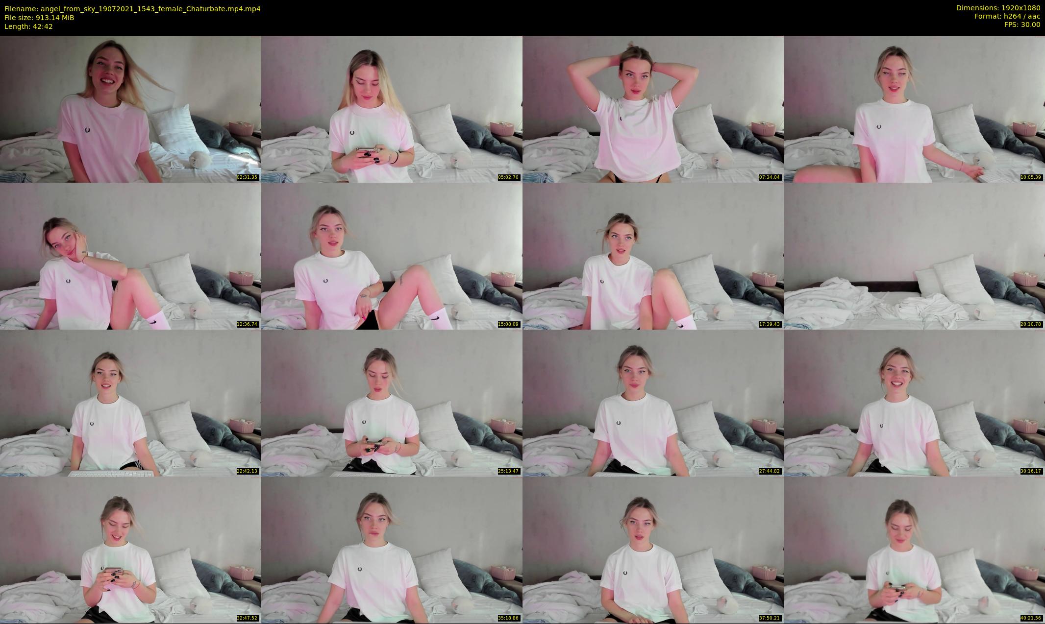 angel_from_sky — 43 minute Chaturbate female cam show recording, 1080p, Jul 19, 2021