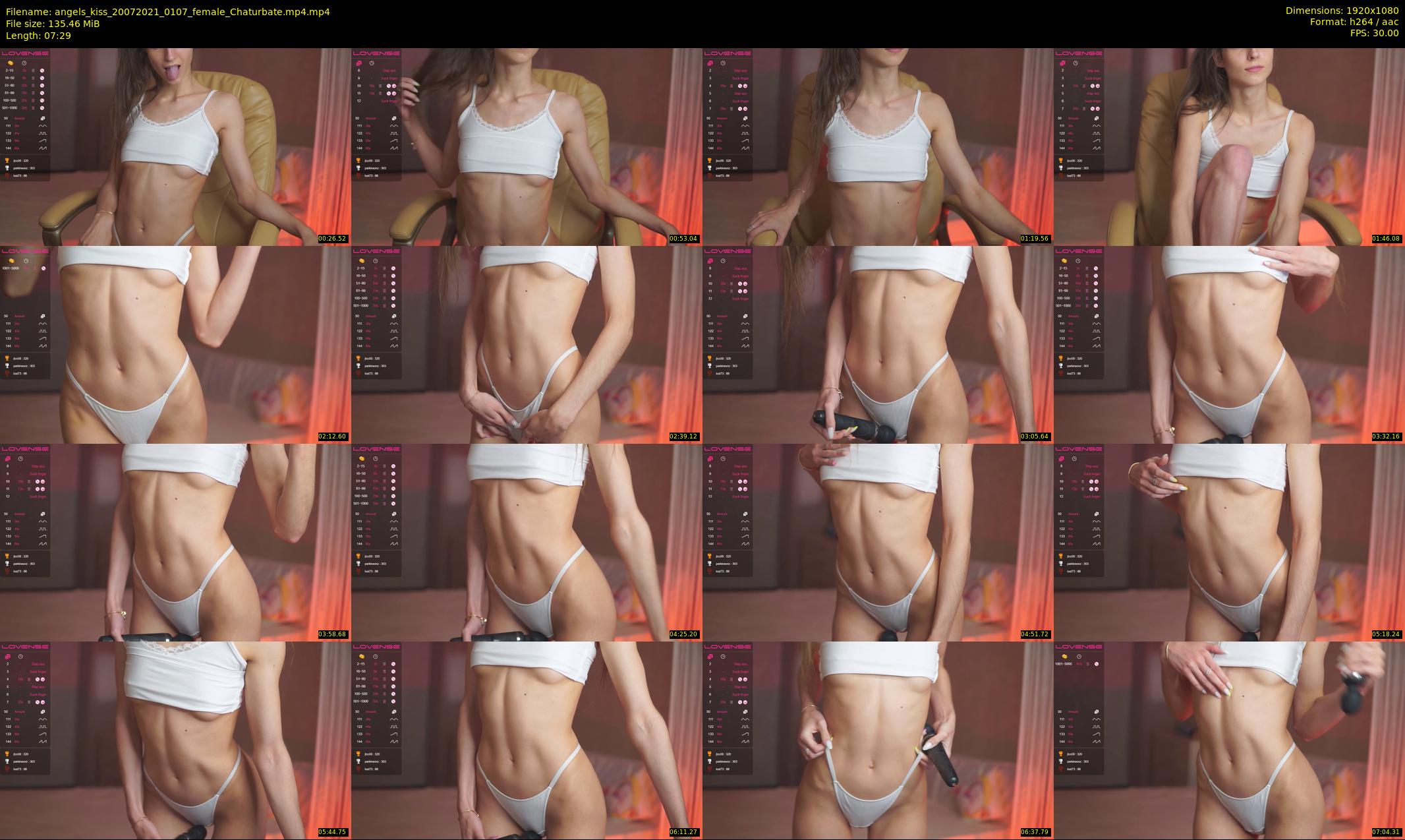 angels_kiss — 8 minute Chaturbate female cam show recording, 1080p, Jul 20, 2021