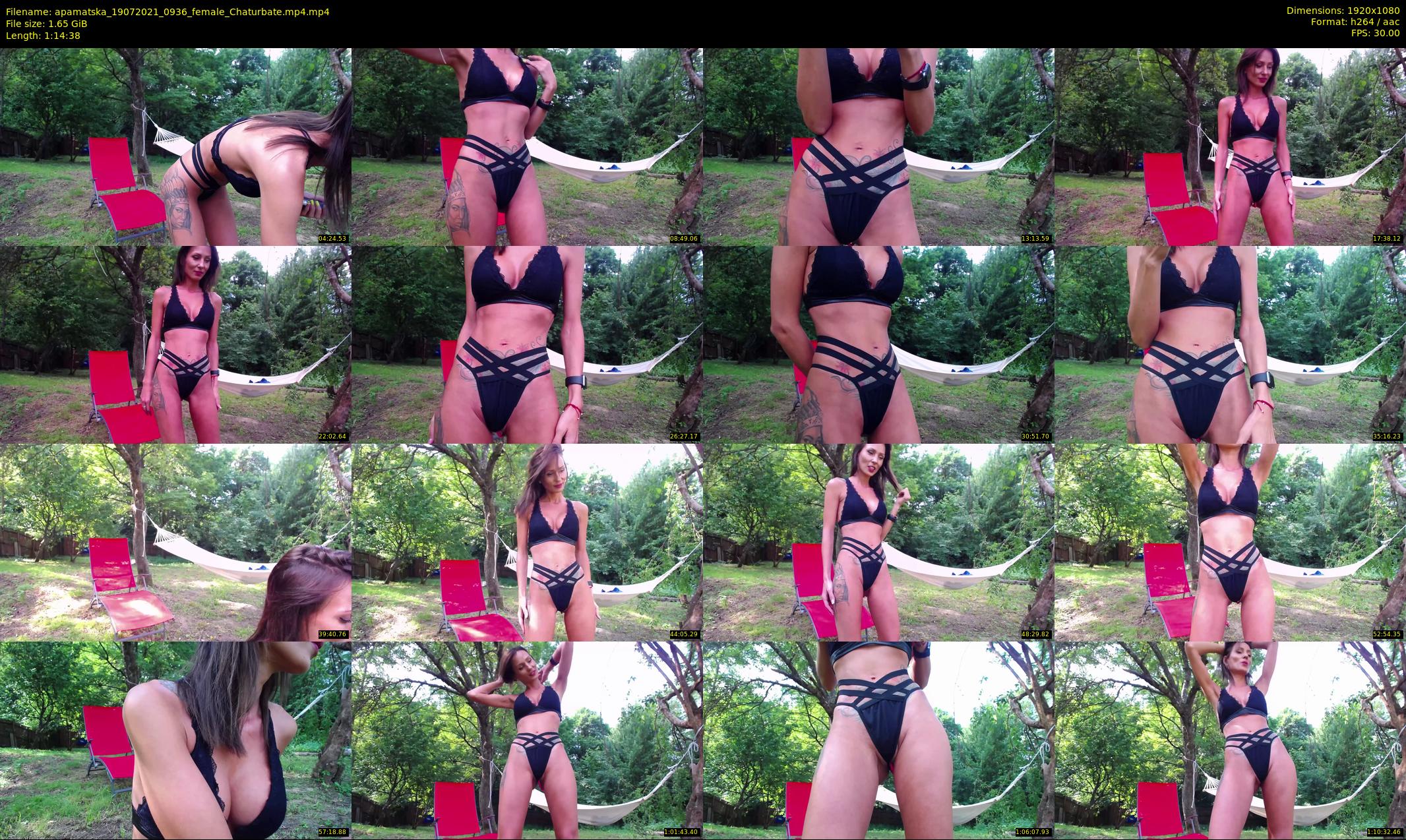 apamatska — 75 minute Chaturbate female cam show recording, 1080p, Jul 19, 2021