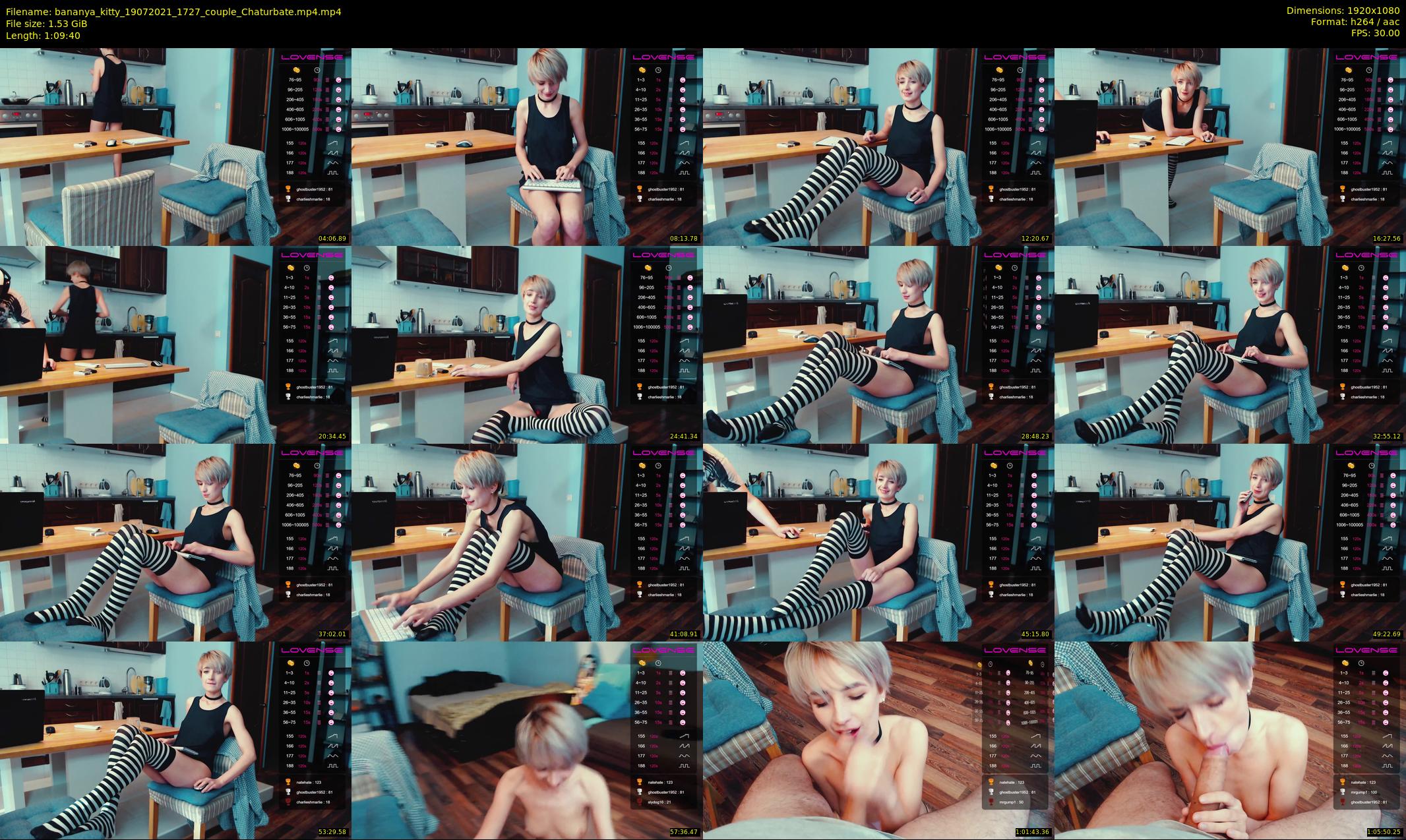 bananya_kitty — 70 minute Chaturbate couple cam show recording, 1080p, Jul 19, 2021