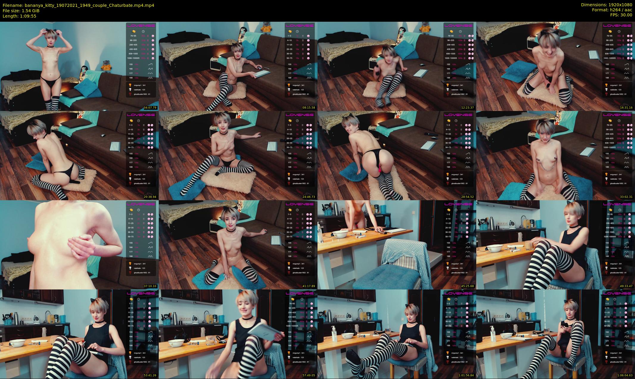 bananya_kitty — 70 minute Chaturbate couple cam show recording, 1080p, Jul 19, 2021