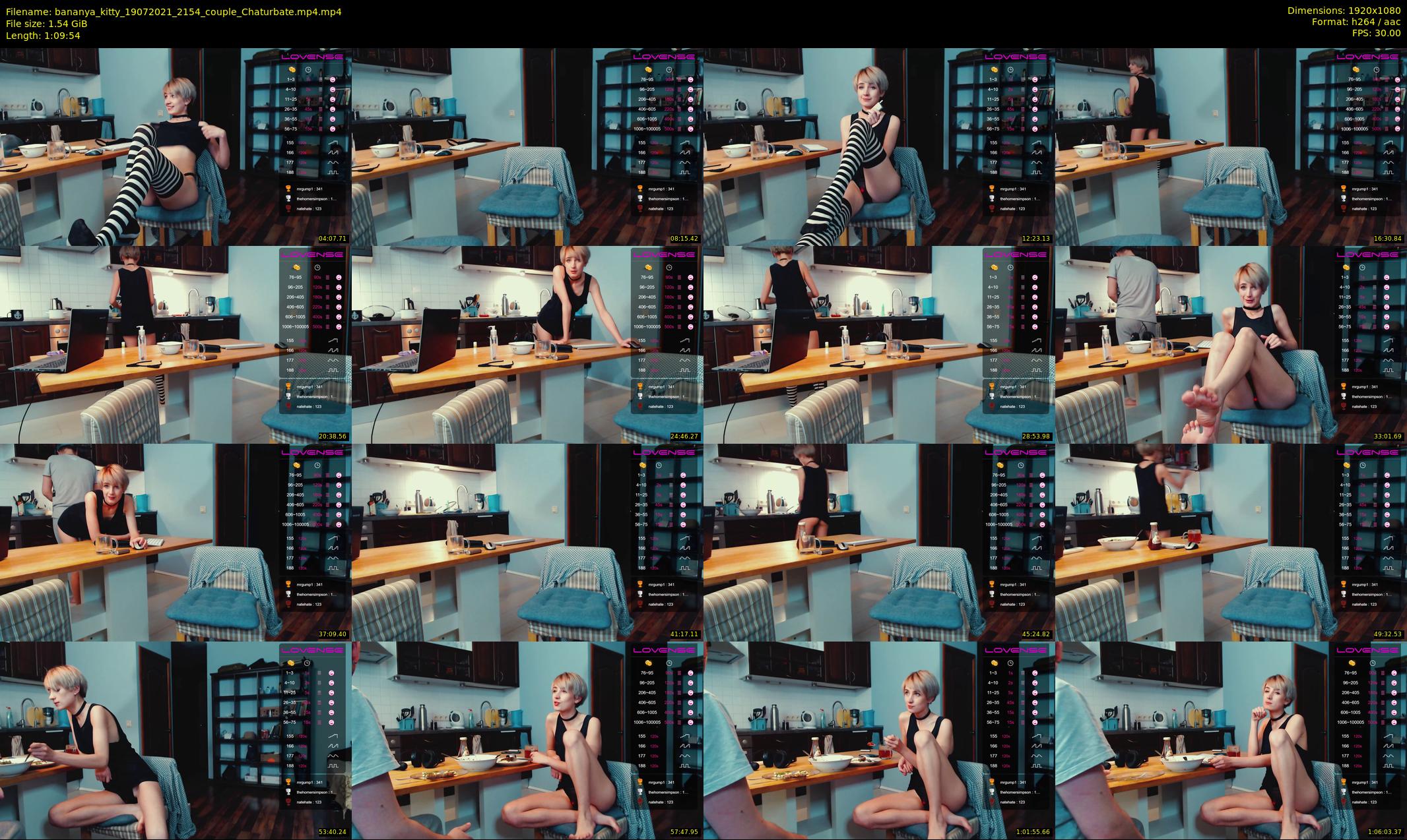 bananya_kitty — 70 minute Chaturbate couple cam show recording, 1080p, Jul 19, 2021