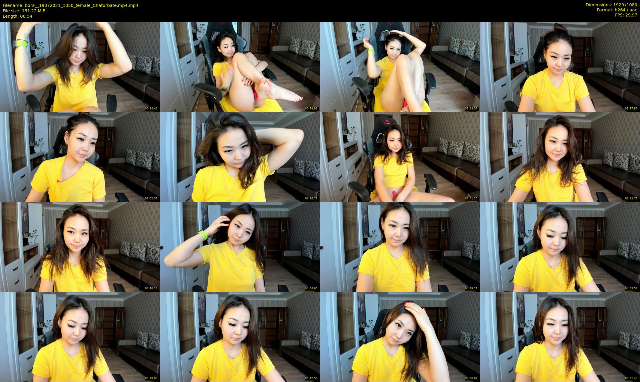 bora_ — 7 minute Chaturbate female cam show recording, 1080p, Jul 19, 2021