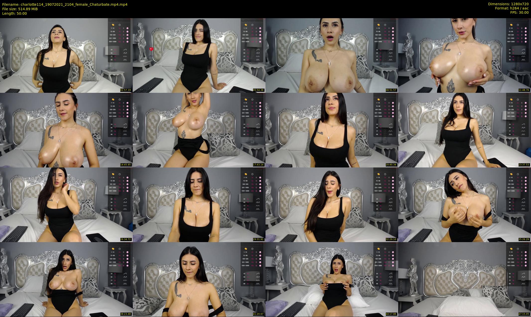 charlotte114 — 50 minute Chaturbate female cam show recording, 720p, Jul 19, 2021