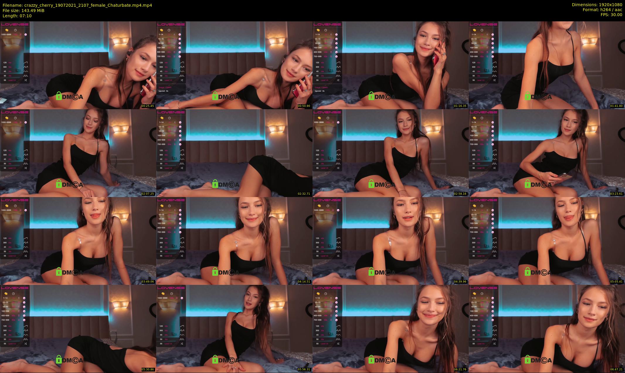 crazzy_cherry — 8 minute Chaturbate female cam show recording, 1080p, Jul 19, 2021